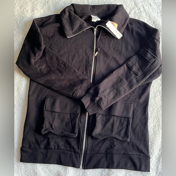 PINK Everyday Fleece Cargo Jacket XS - Picture 10 of 11